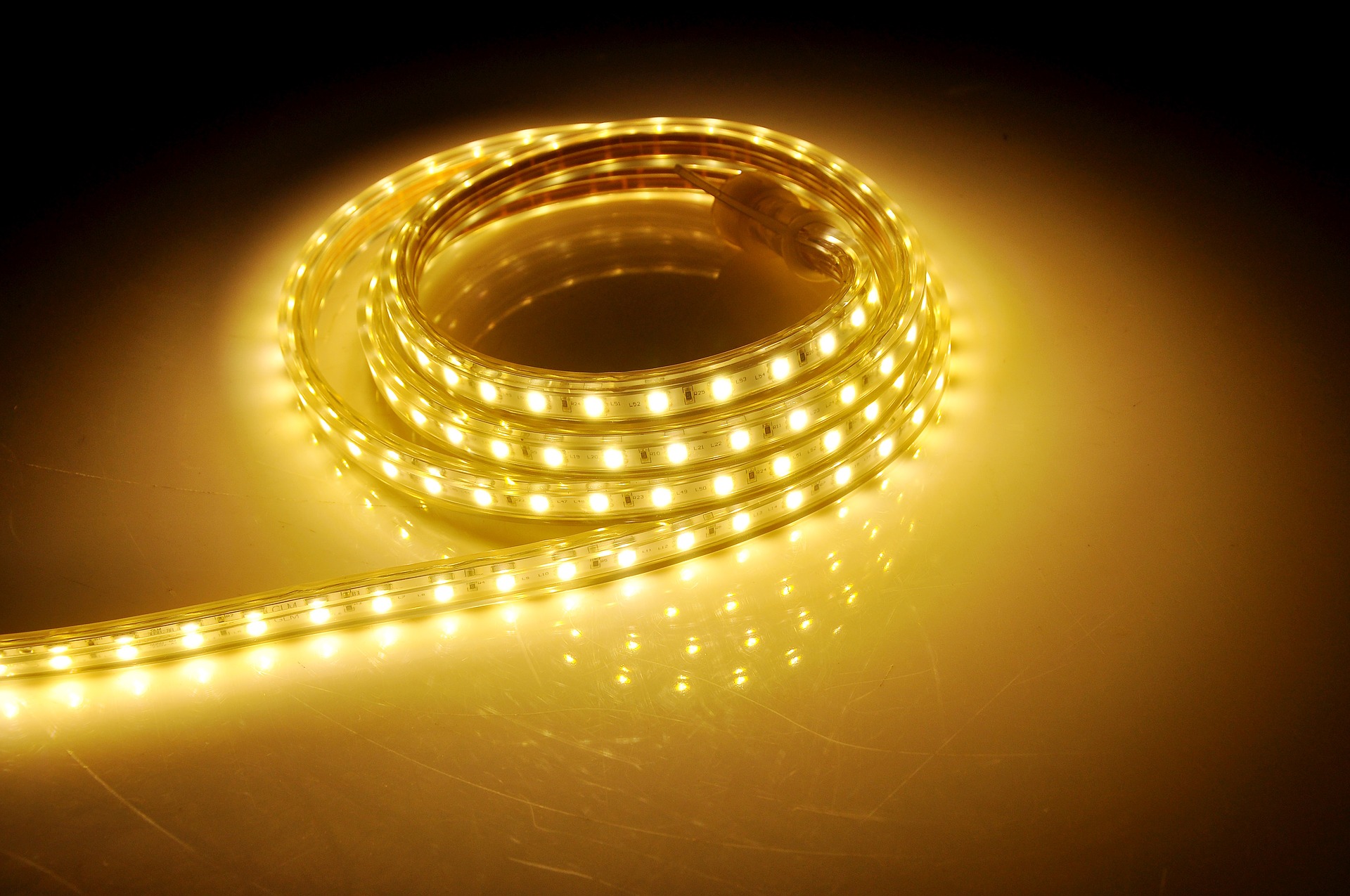 led pás